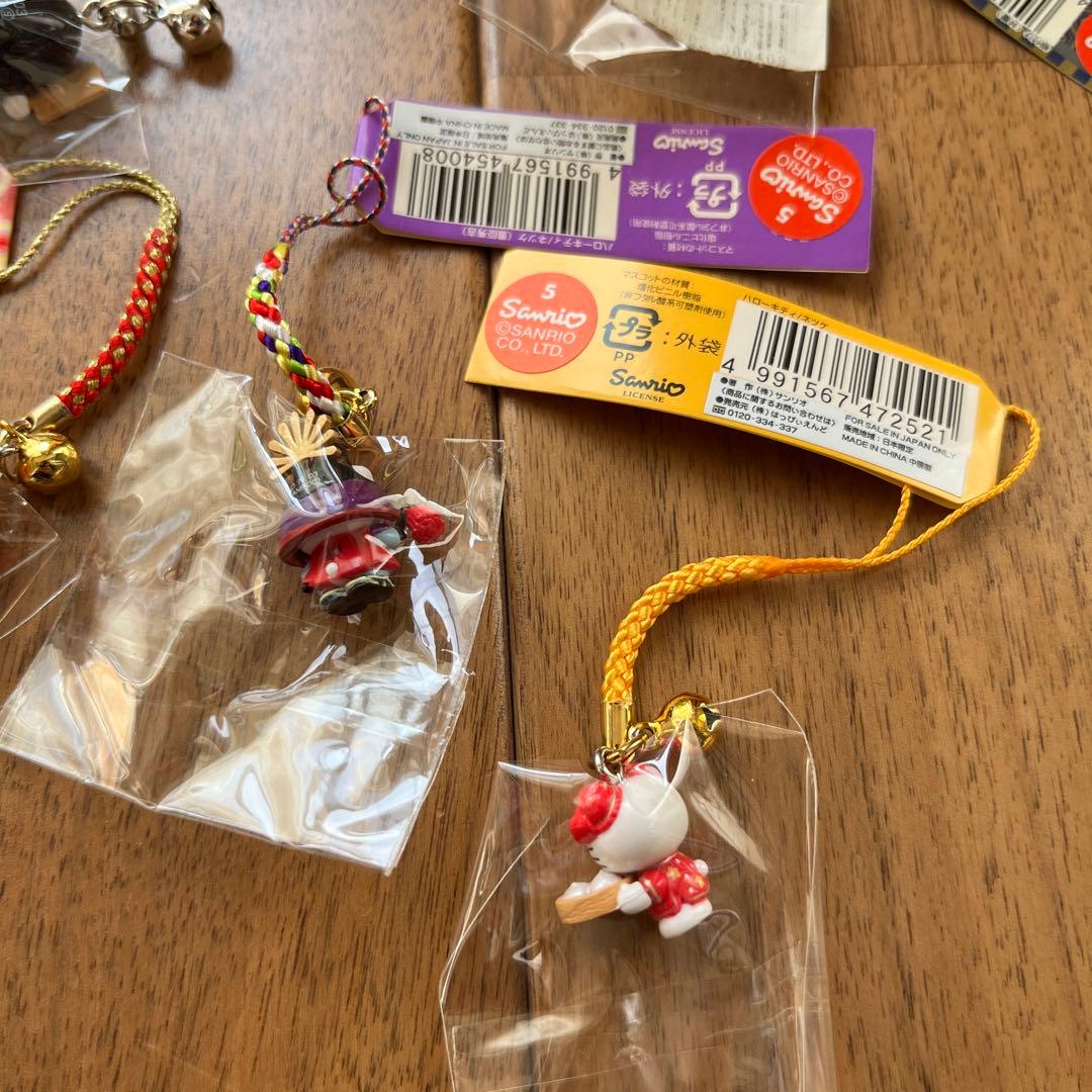 限定キティ　ご当地キティ　ストラップ