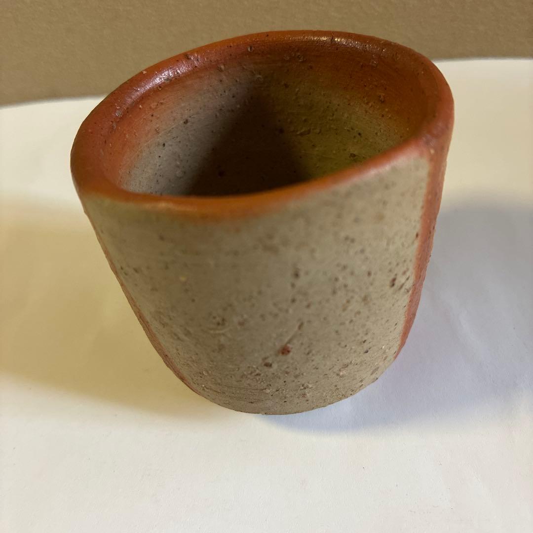 金重愫　備前焼ぐい呑み