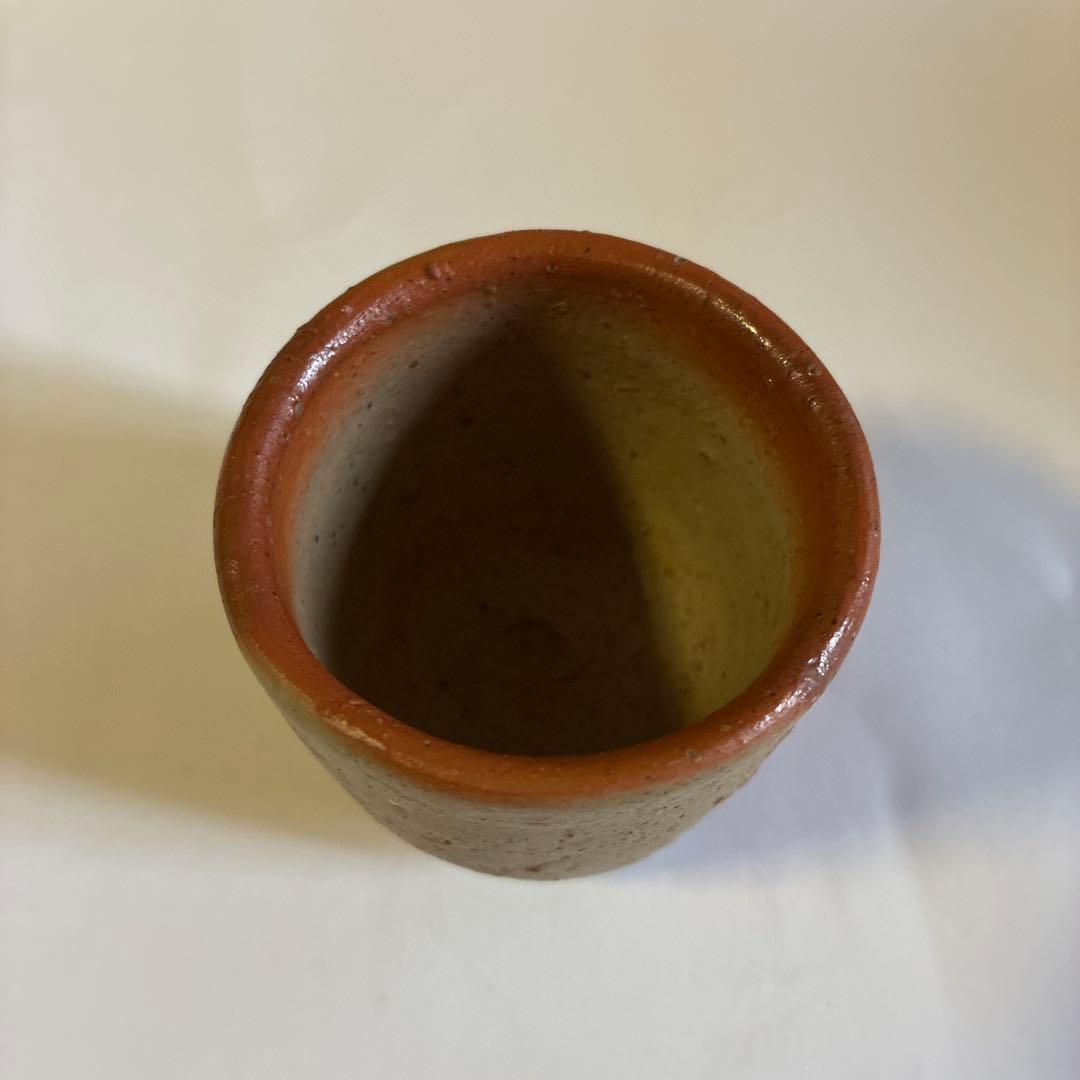 金重愫　備前焼ぐい呑み