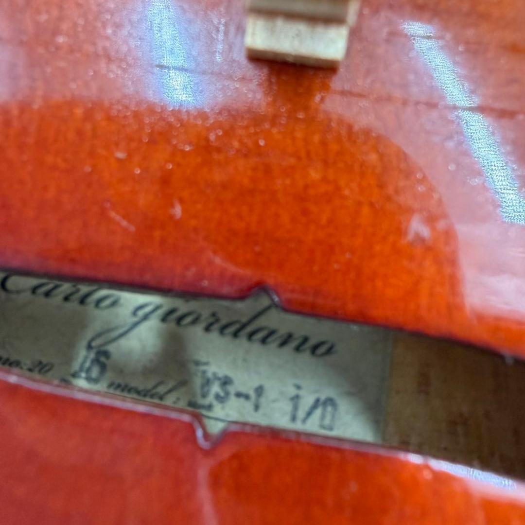 【美品】Carlo Giordano VS-1 バイオリン 1/8 2016年製