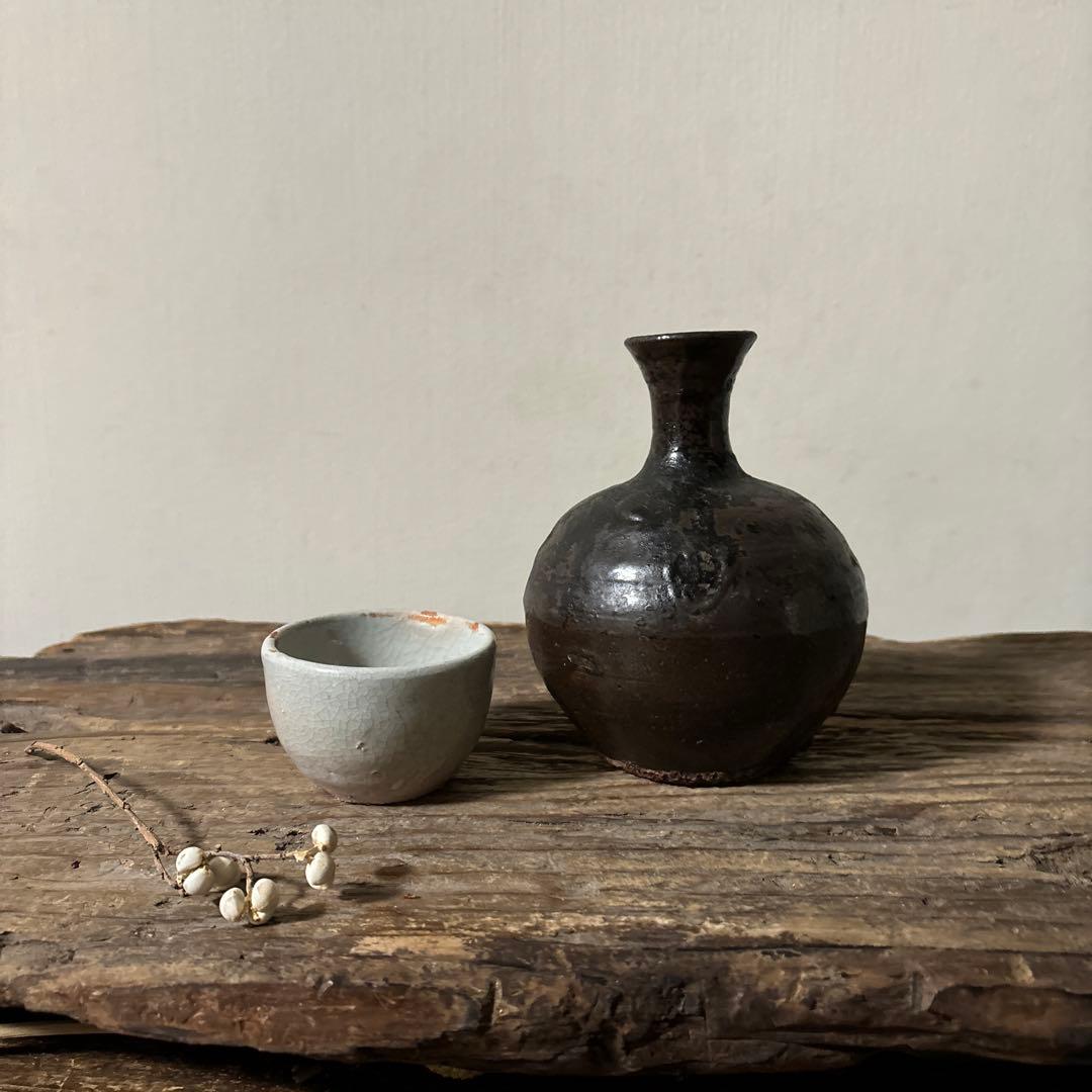 朝鮮美術　李朝　高麗徳利　花入　古民芸　韓国骨董　青山二郎　白洲正子　立原正秋