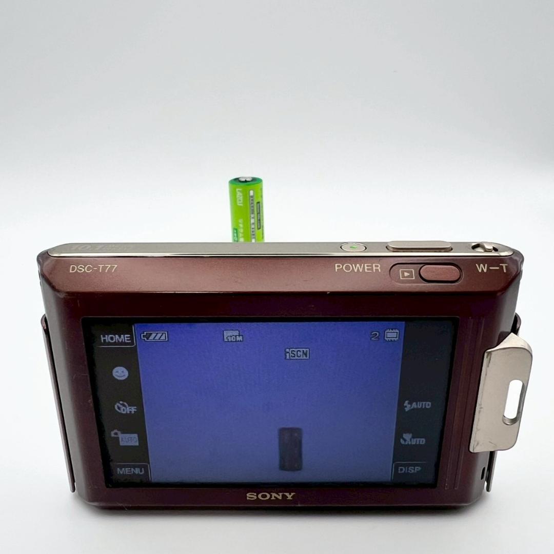 【動作品】SONY Cyber-shot DSC-T77 コンデジ 動作確認済