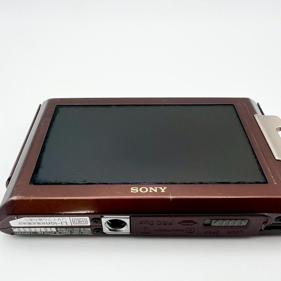 【動作品】SONY Cyber-shot DSC-T77 コンデジ 動作確認済