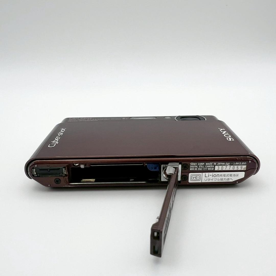 【動作品】SONY Cyber-shot DSC-T77 コンデジ 動作確認済