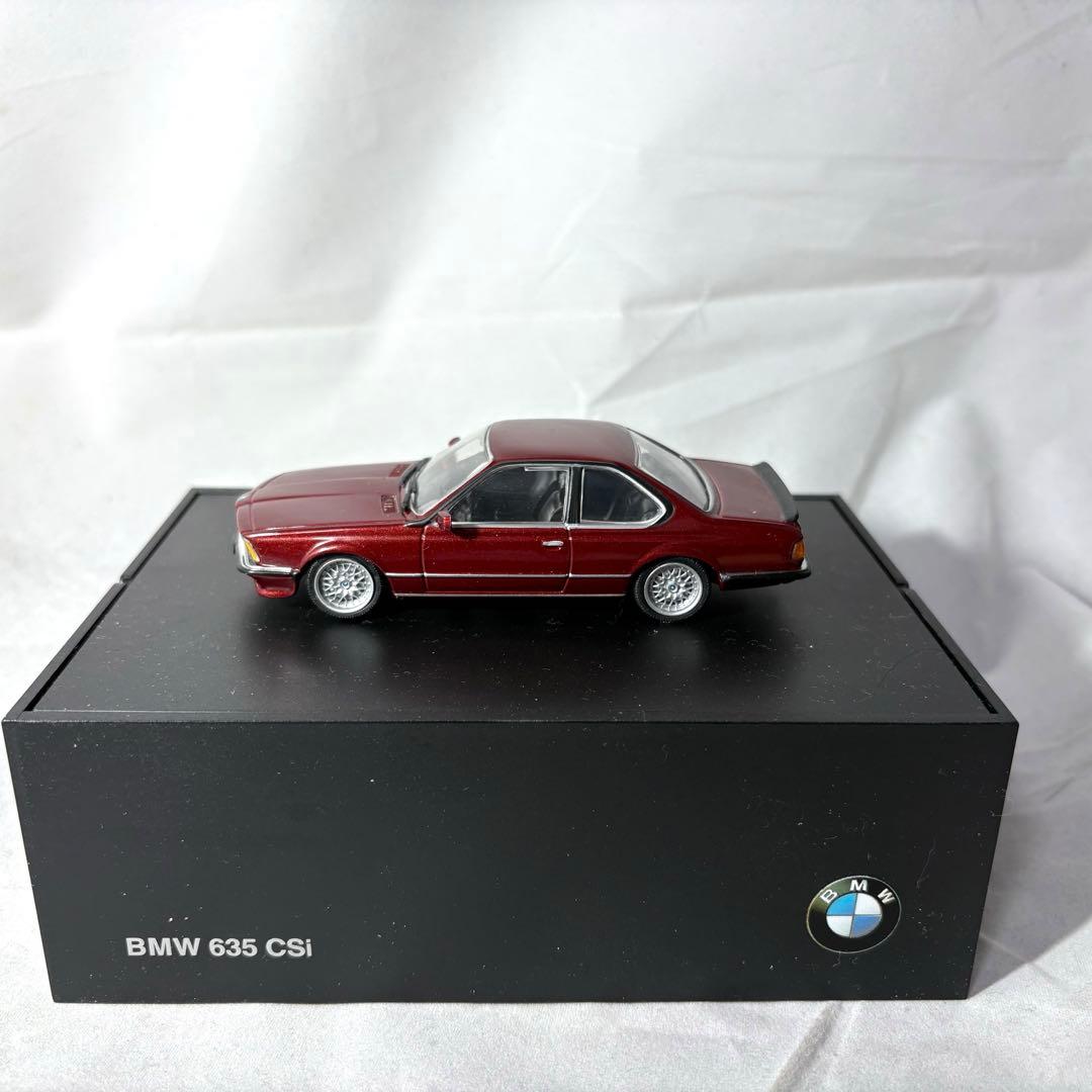 ディーラー特注  635 CSiダイキャストミニカー1/43 バーガンディ