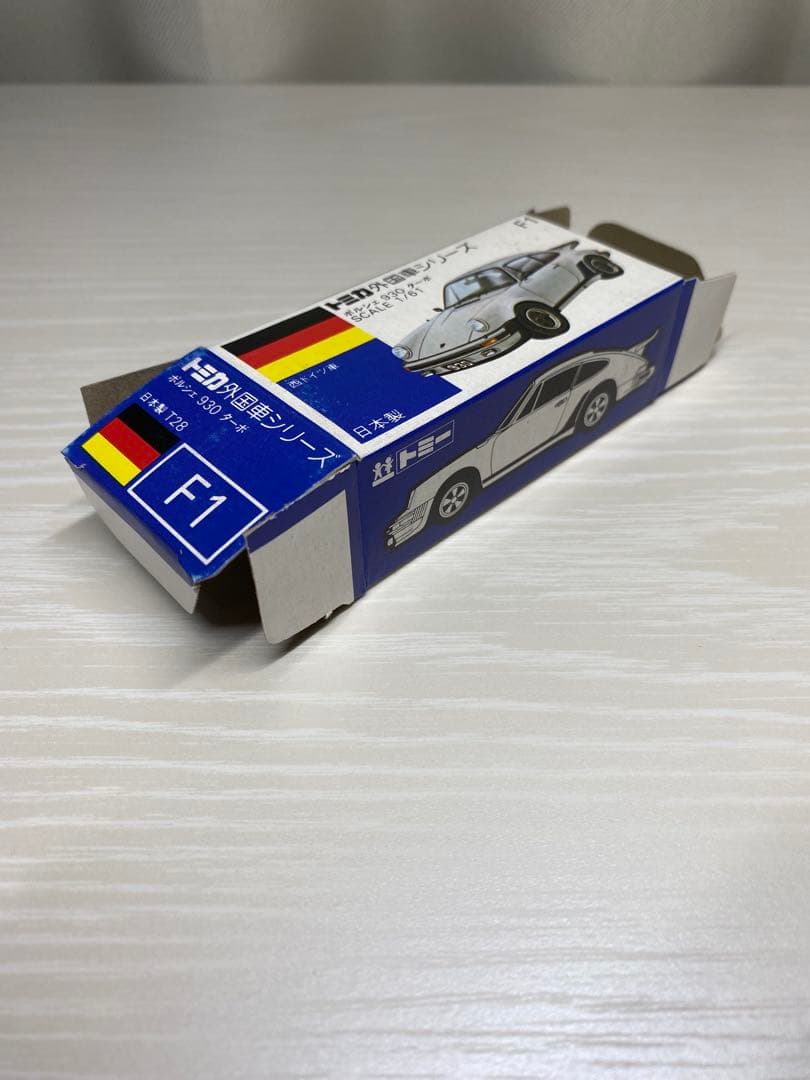 トミカ 青箱 ポルシェ930ターボ オレンジ 日本製 未使用品