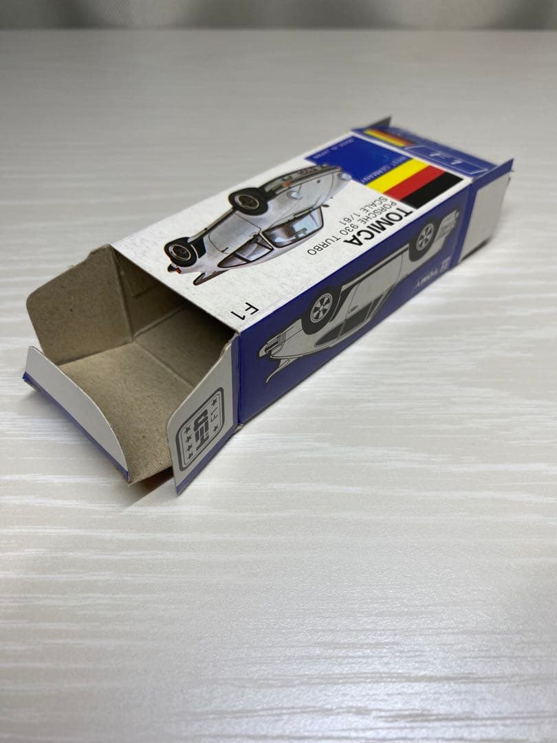 トミカ 青箱 ポルシェ930ターボ オレンジ 日本製 未使用品