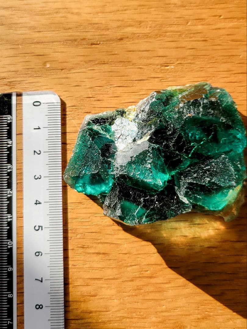 ナミビア　オコルス鉱山　フローライト原石　鉱物