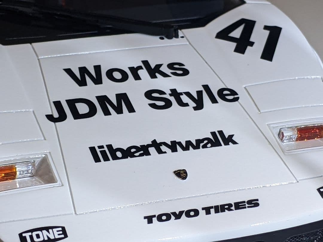 1/18 TOP SPEED カウンタック　東京オートサロン　LBWK