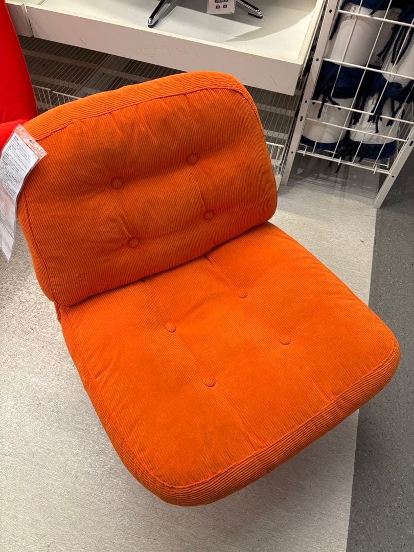 新品◎未開封 回転パーソナルチェア ディヴリンゲ イケア IKEA オレンジ 1