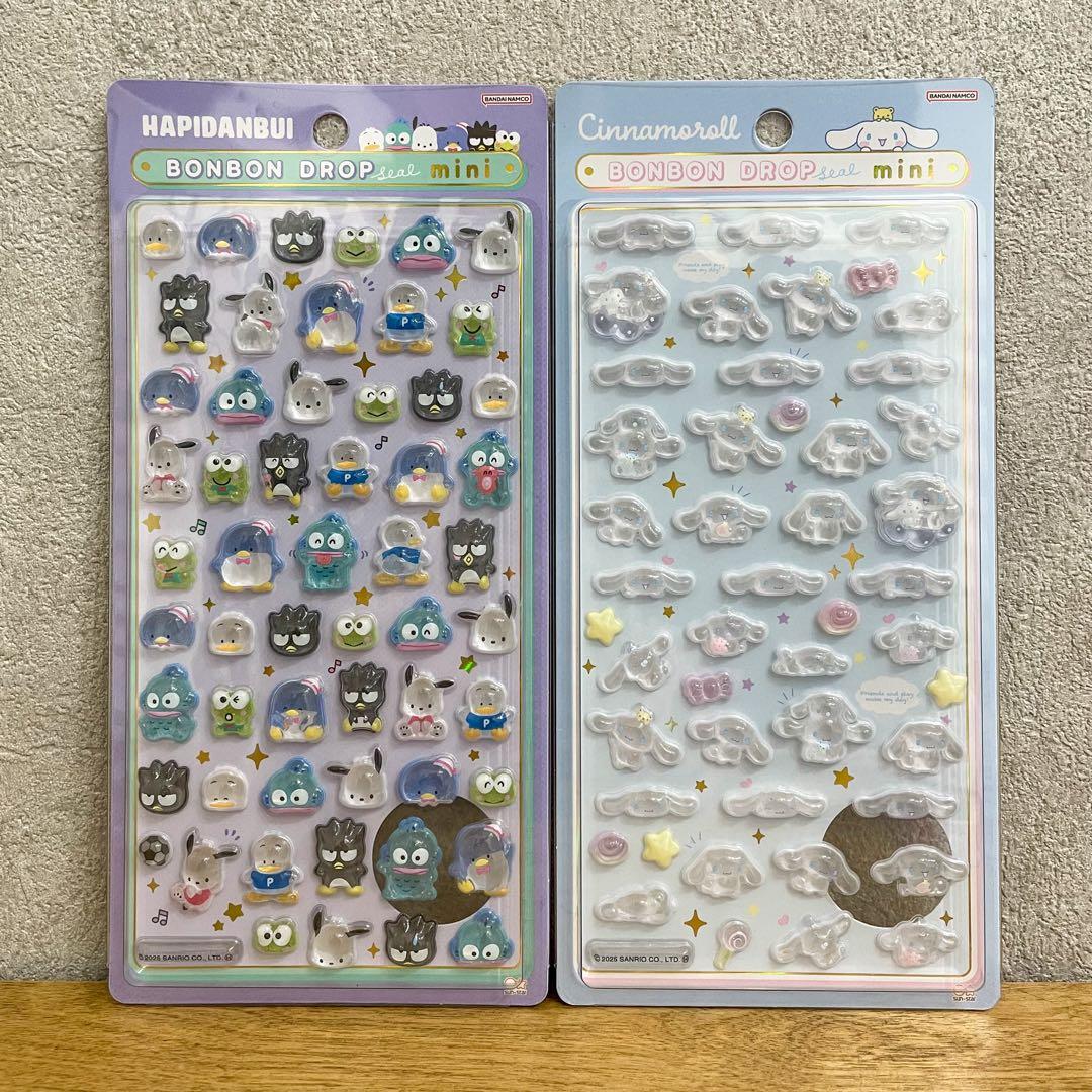 【正規品】 ボンボンドロップシール ディズニー サンリオ ミニミニセット 即発送
