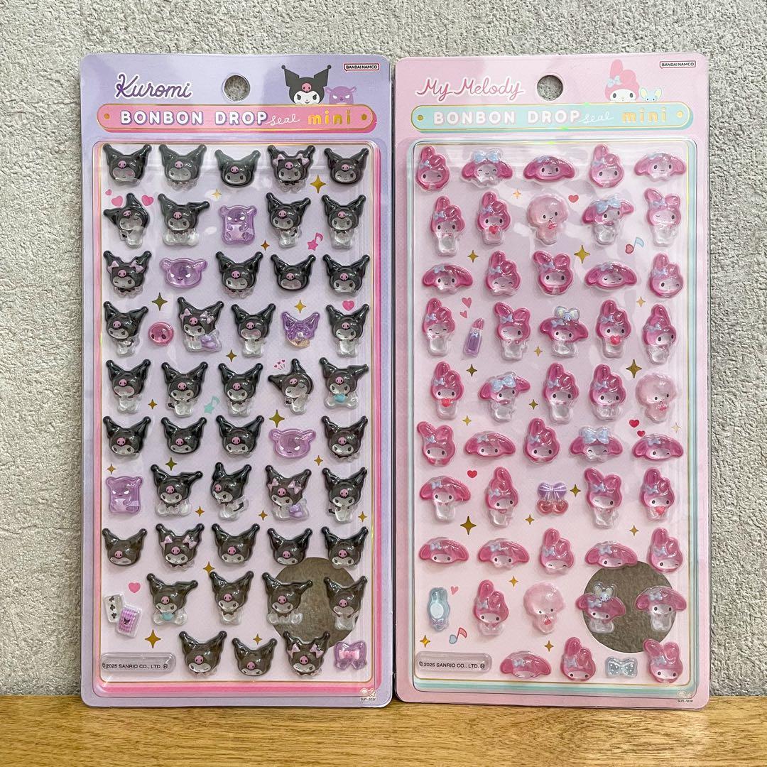 【正規品】 ボンボンドロップシール ディズニー サンリオ ミニミニセット 即発送