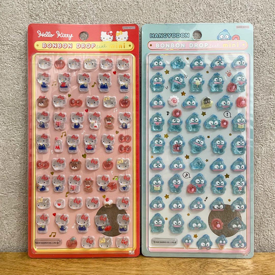 【正規品】 ボンボンドロップシール ディズニー サンリオ ミニミニセット 即発送