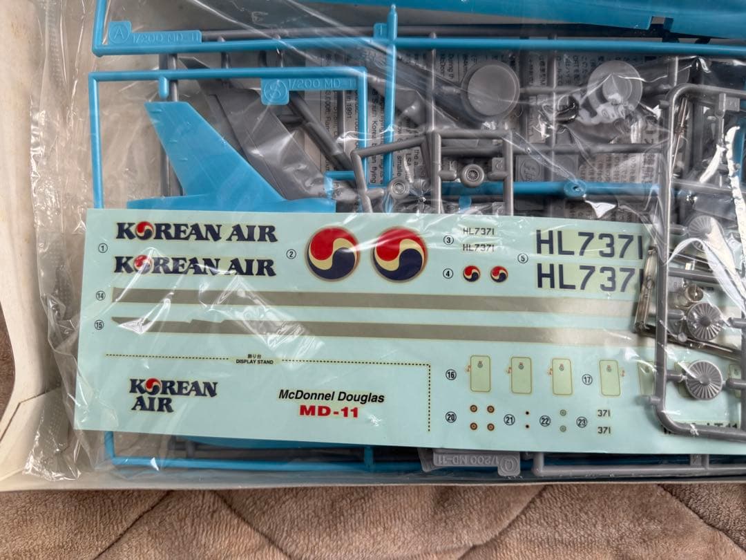 い*ち様 ハセガワ 1/200 MD-11 JAL J-Bird+大韓航空 3機