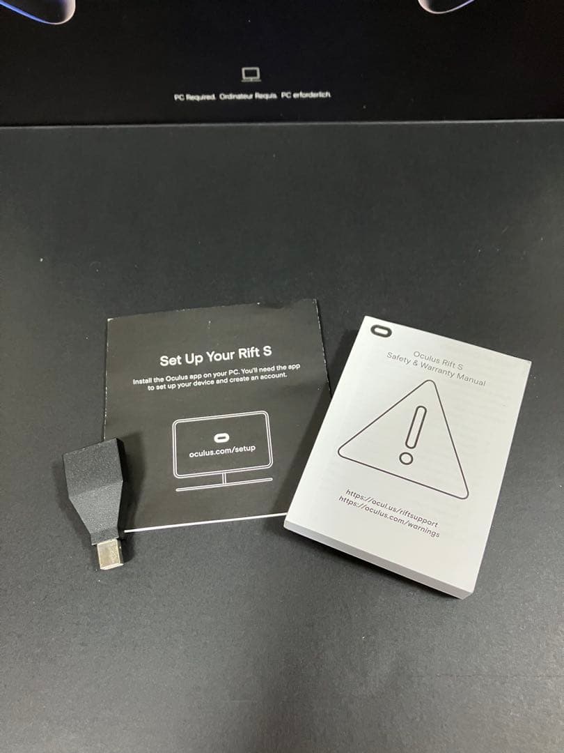 【美品】 Rift S VRヘッドセット一式　付属品完備