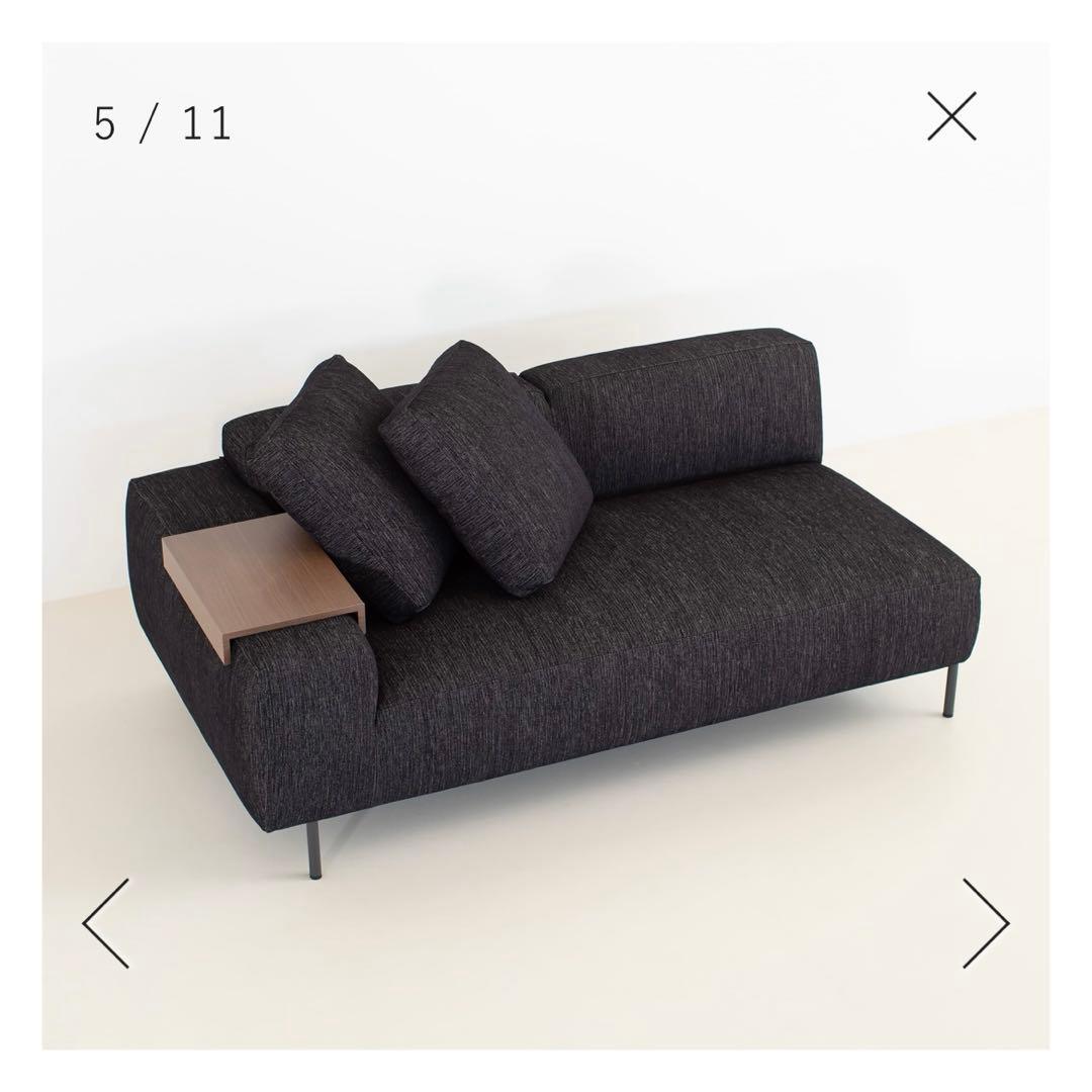 NOYES Decibel C4 2人掛け片ひじ ソファ