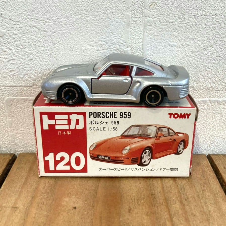 絶版 トミカ ポルシェ 959 日本製