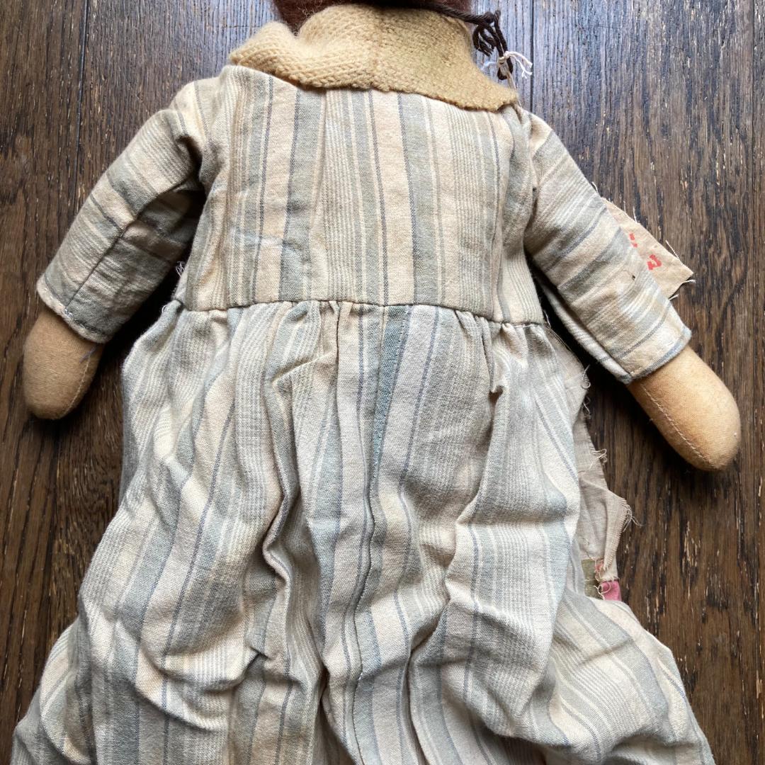毛塚千代さん 体長48cm ヴィンテージ ドール グランマ ハンドメイド 人形