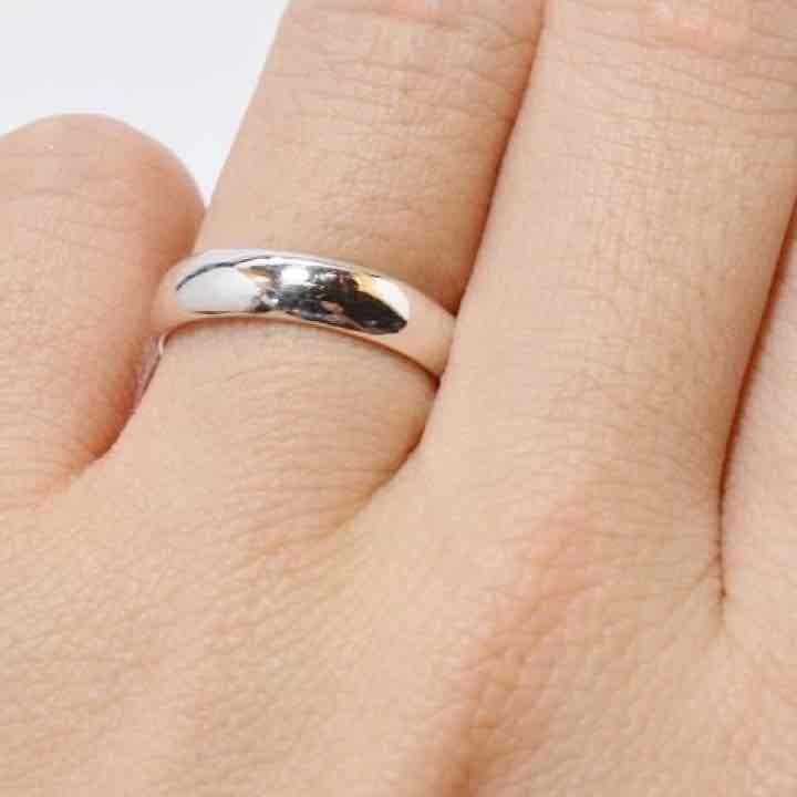 手作りオーダーメイド平甲丸リング