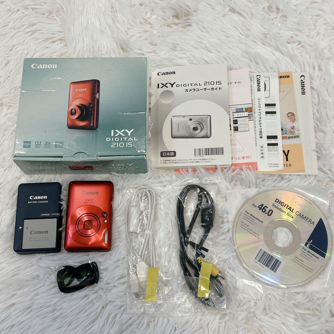 Canon IXY DIGITAL 210IS デジカメ 付属品多数