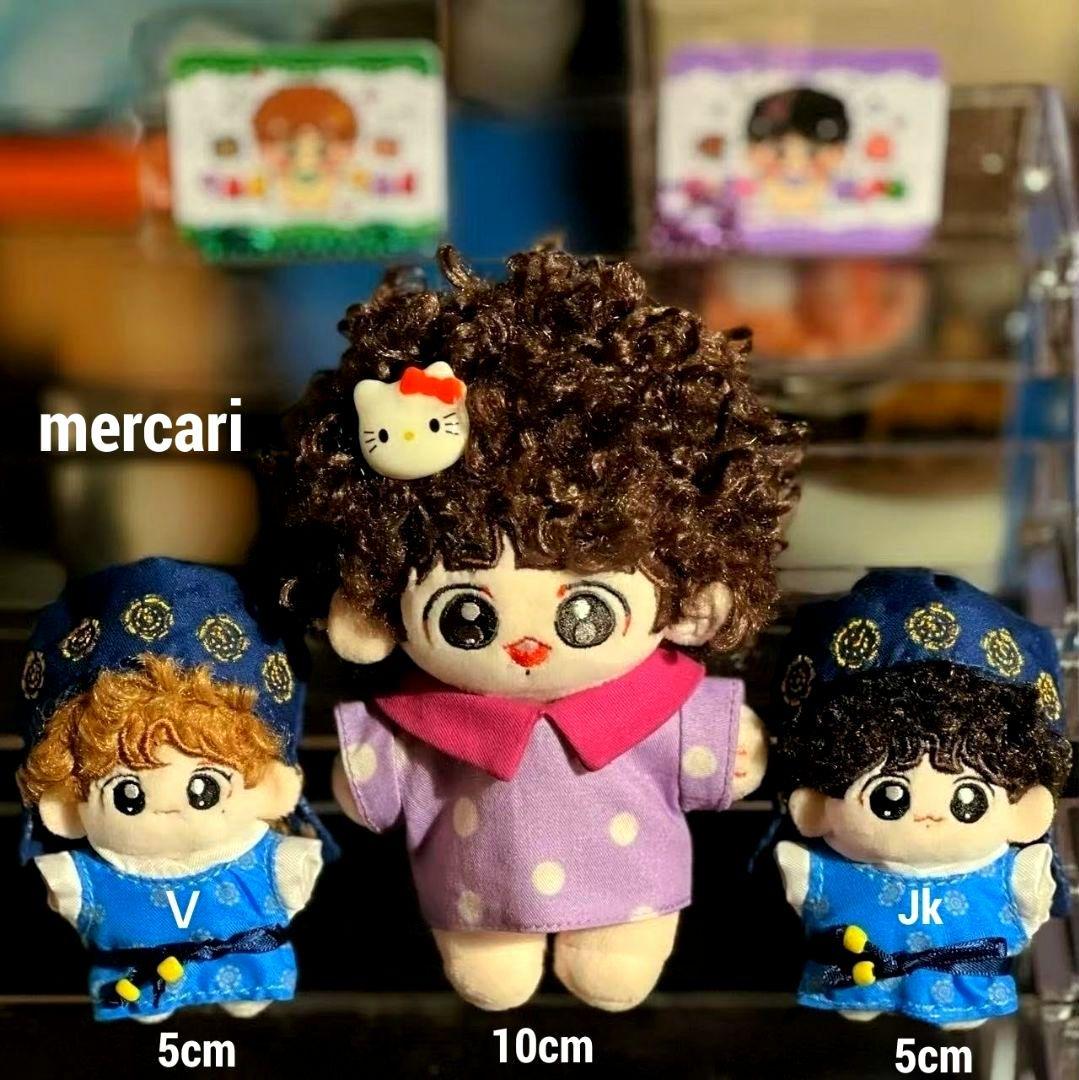 BTS ぬいぐるみ 5cm Jungkook ジョングク ジン ジミン テテＶ