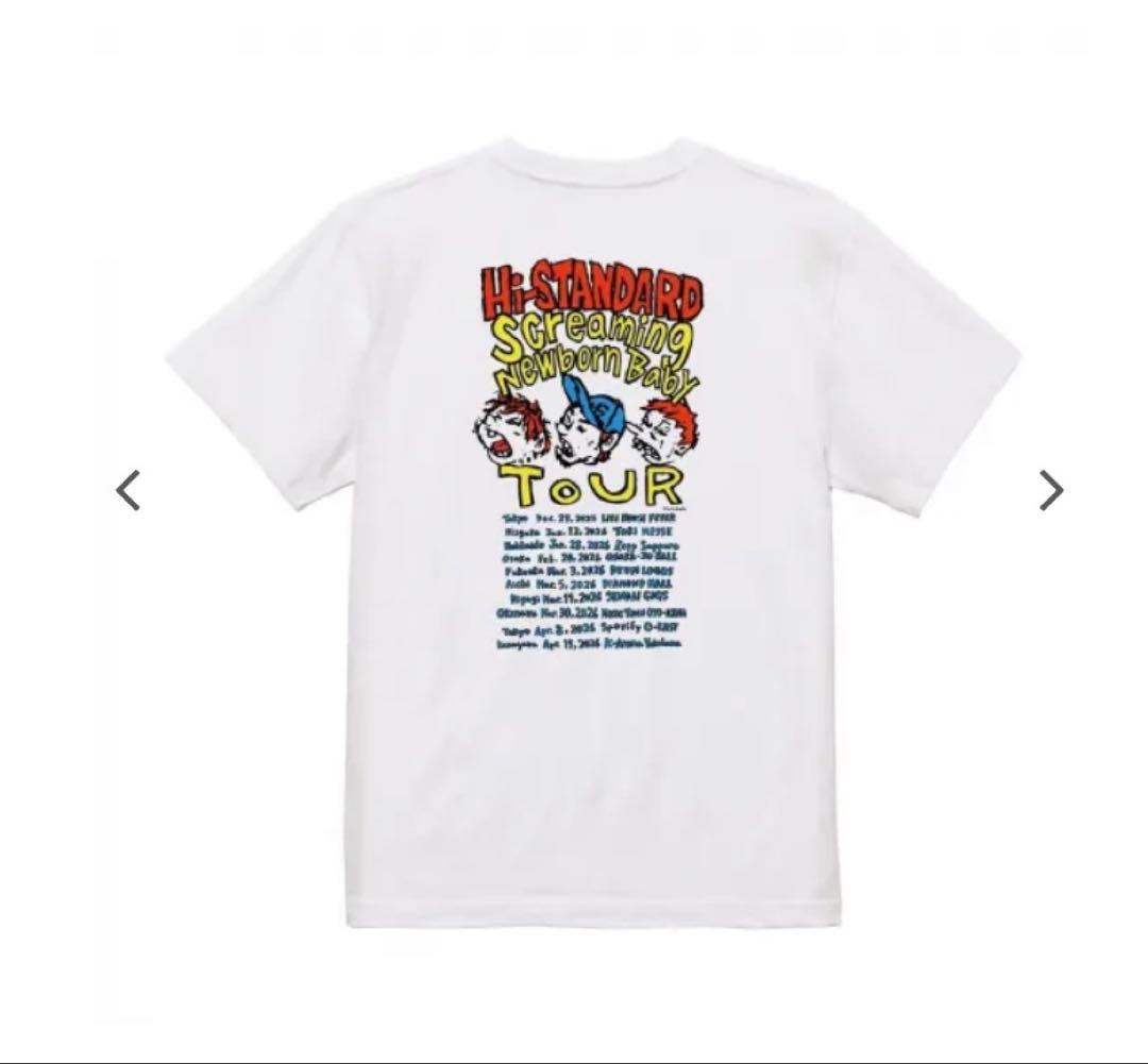Hi-STANDARD HONGOLIAN Tee 新品！ホワイトXLサイズ!