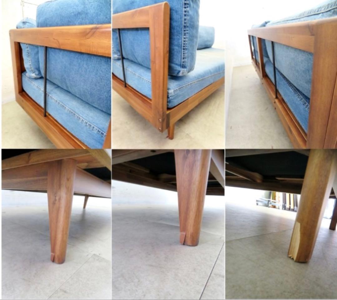 unico ウニコ SWELLA スウェラ ベンチアームソファ　2人掛け