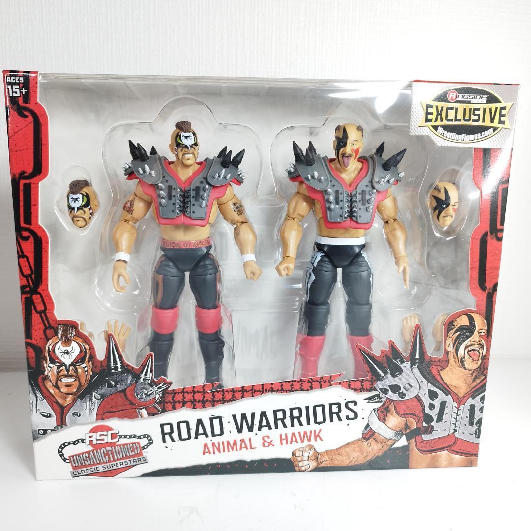 WWE ロードウォリアーズ フィギュア ホーガン ホーク レッド アニ I490