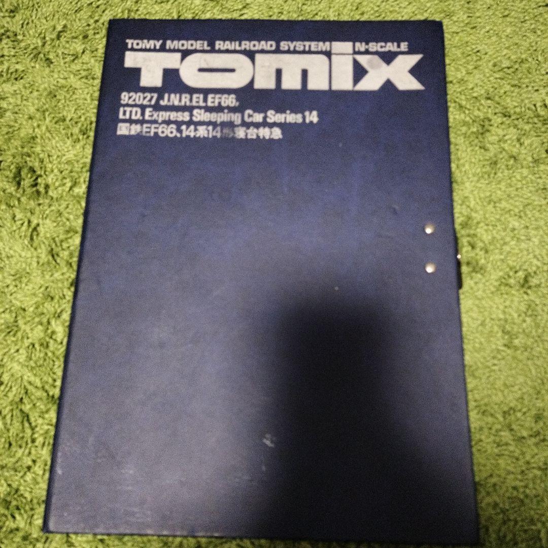 鉄道模型　1/150 国鉄 EF66 14系14形寝台特急 6両 92027