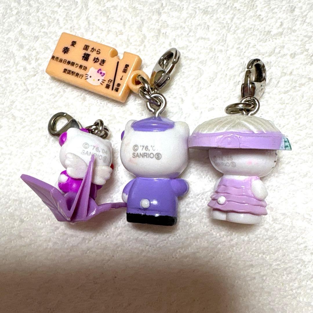 ご当地キティ　ファスナーマスコット9点セット　限定　レアあり