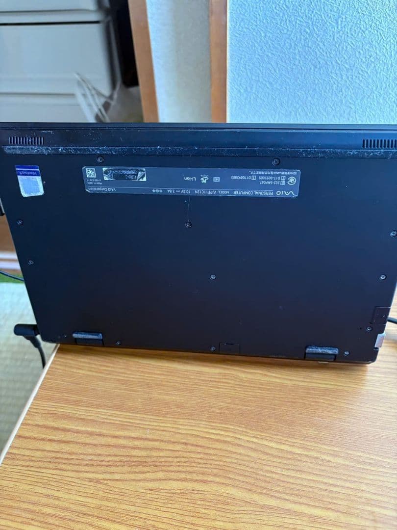 その他ノートPC本体 vaio