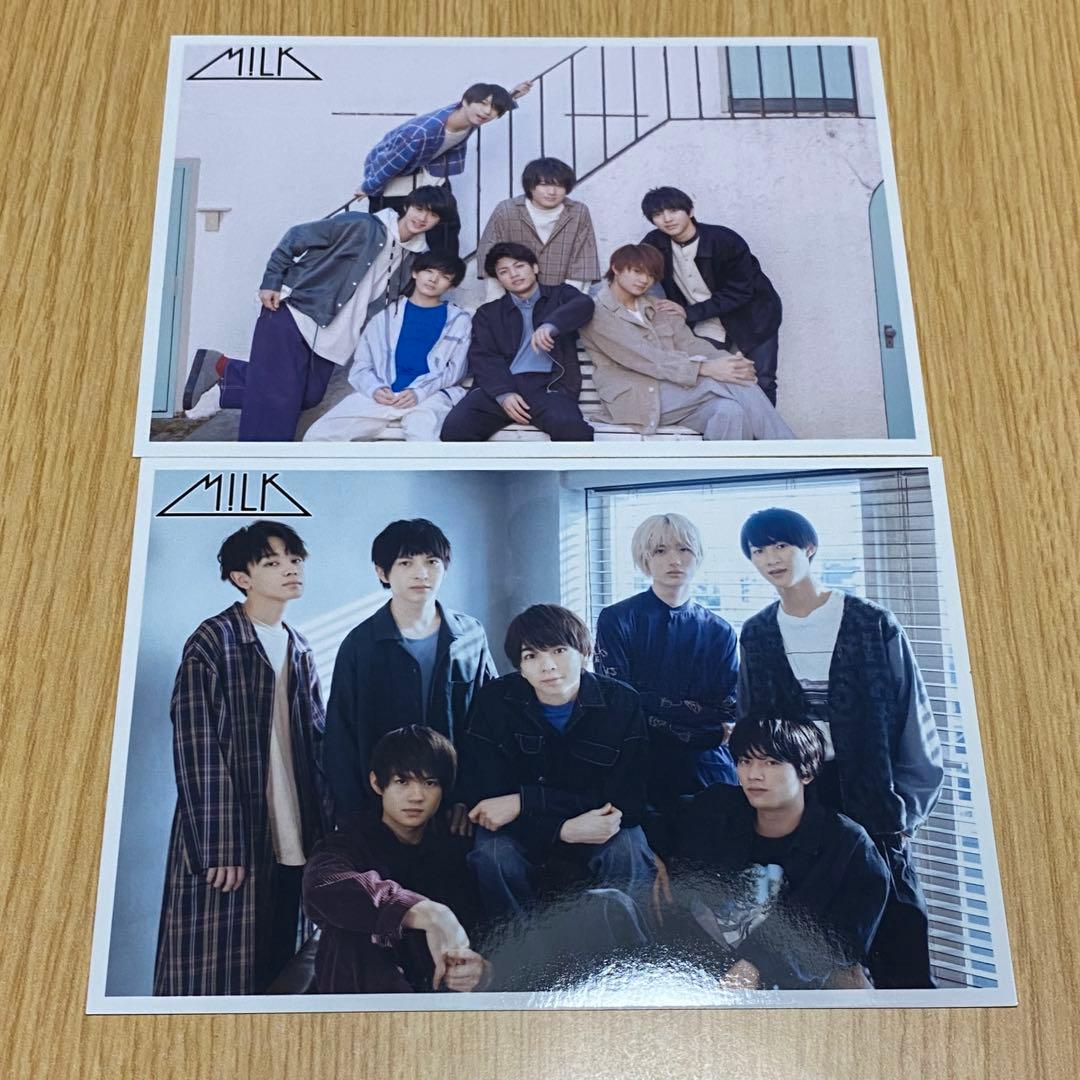 M!LK 山中柔太朗 生写真 27枚 コースター 2枚 セット まとめ売り