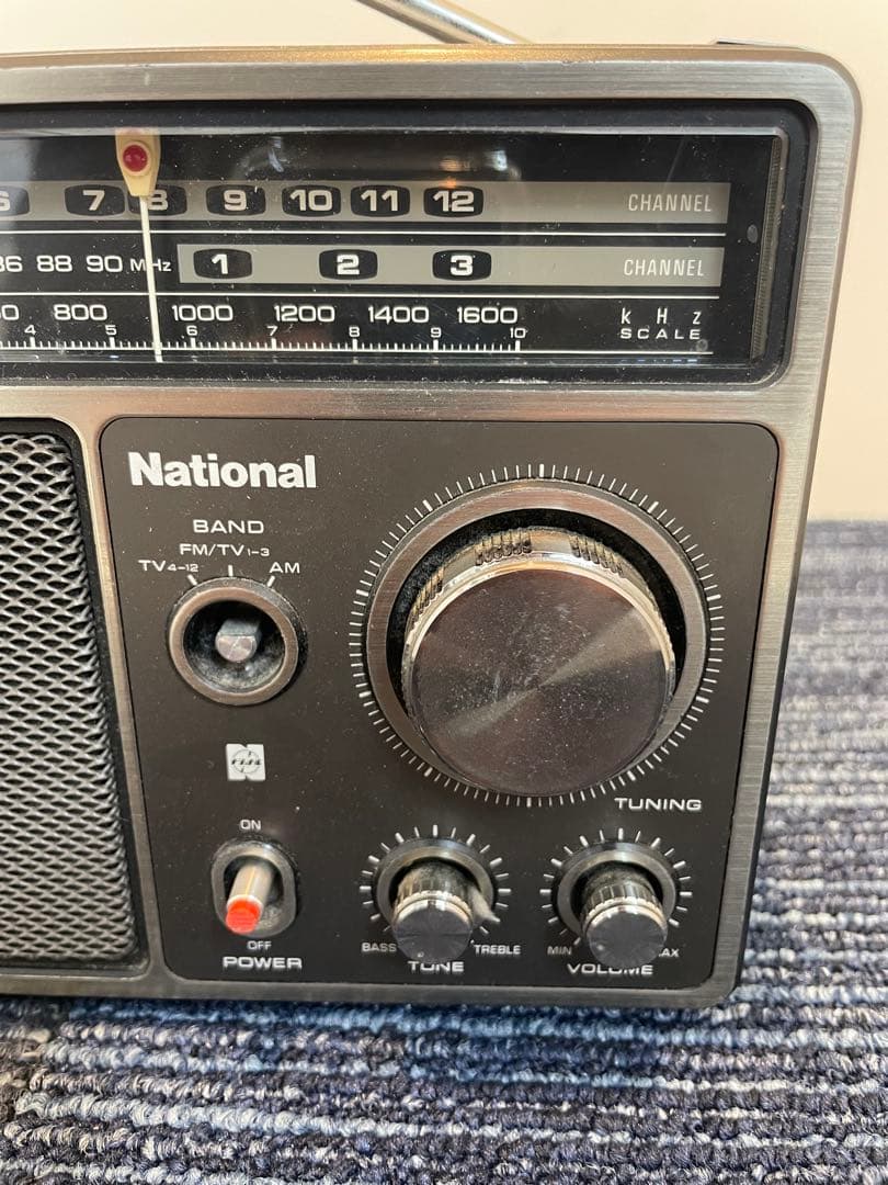 ナショナル RF-1090　ラジオ　昭和レトロ