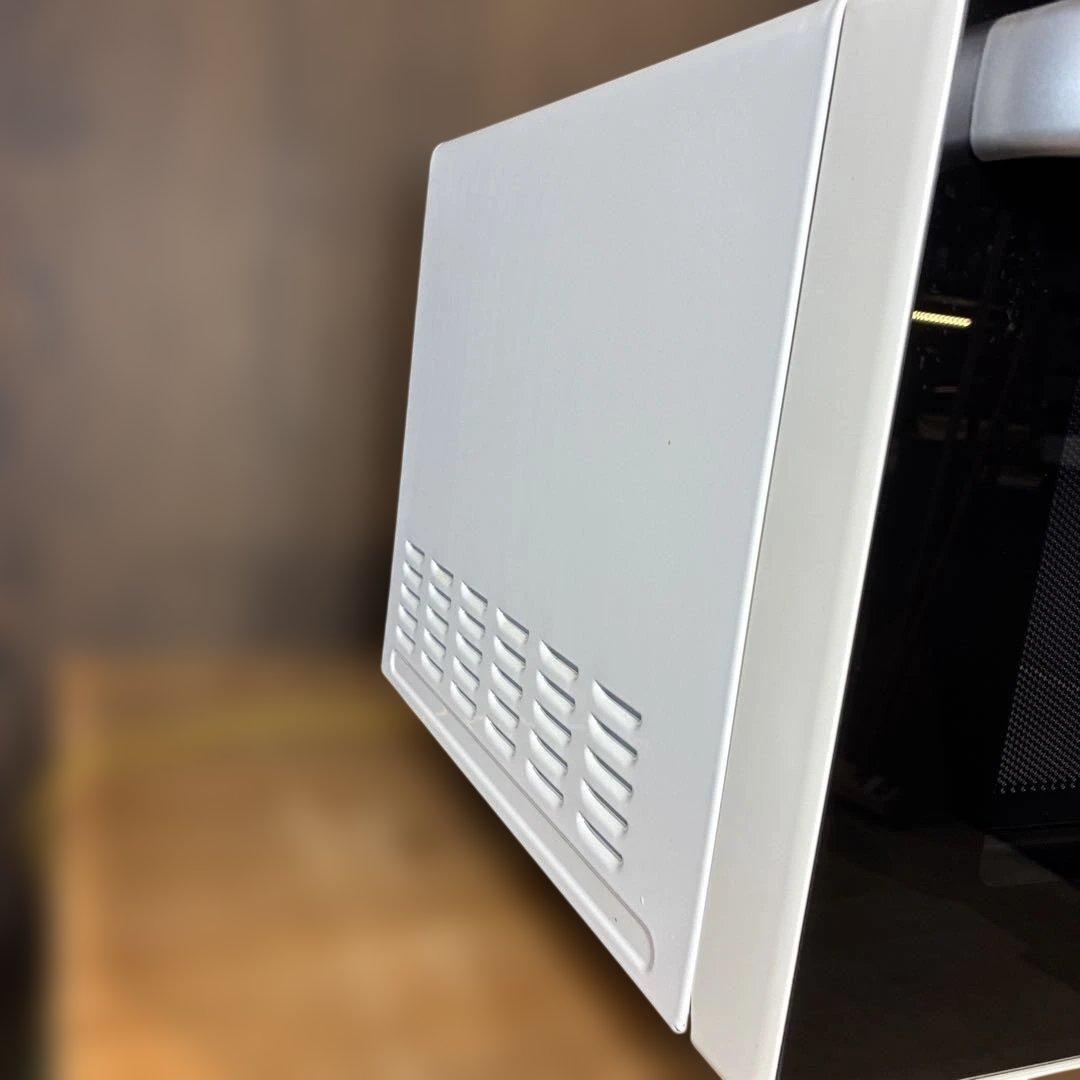 【美品】ヤマダ電機 電子レンジ YMW-S18B1 18L ホワイト