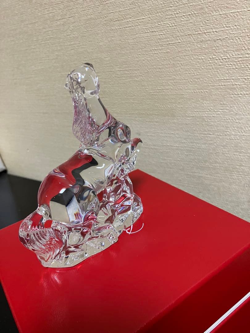Baccarat クリスタル 馬の置物