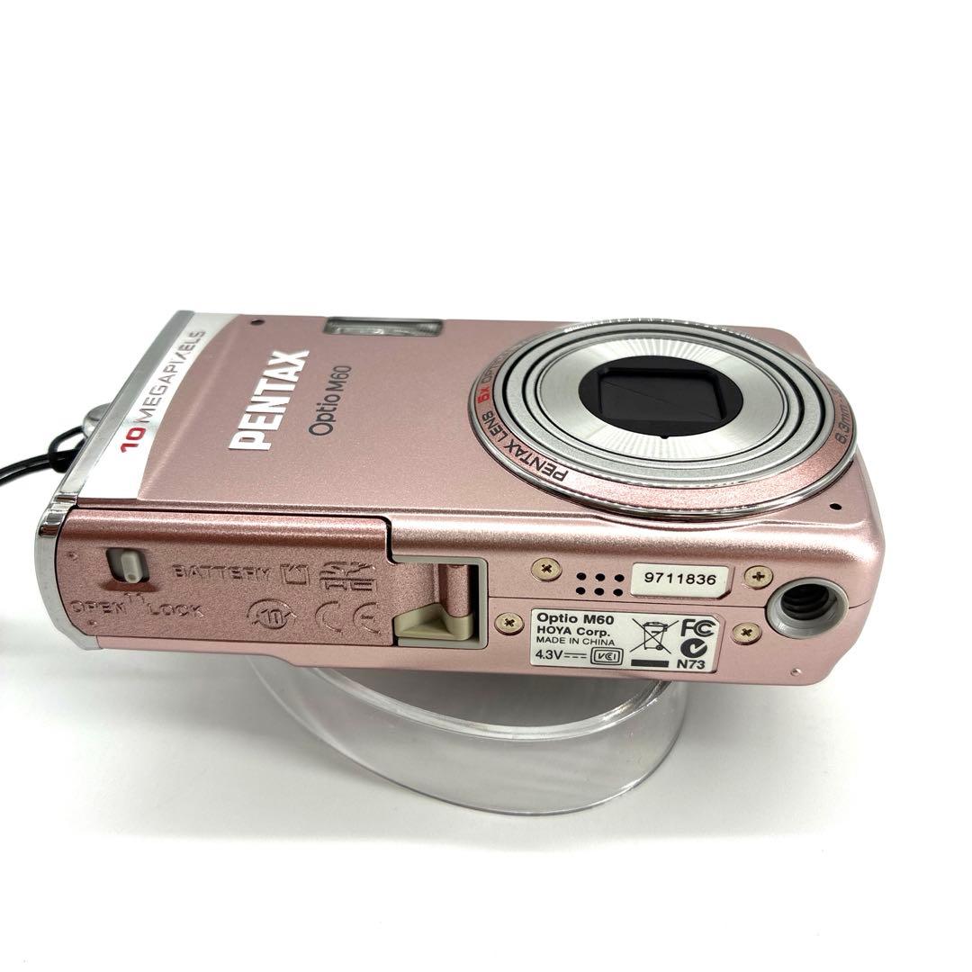 美品　PENTAX optio M60 ピンク