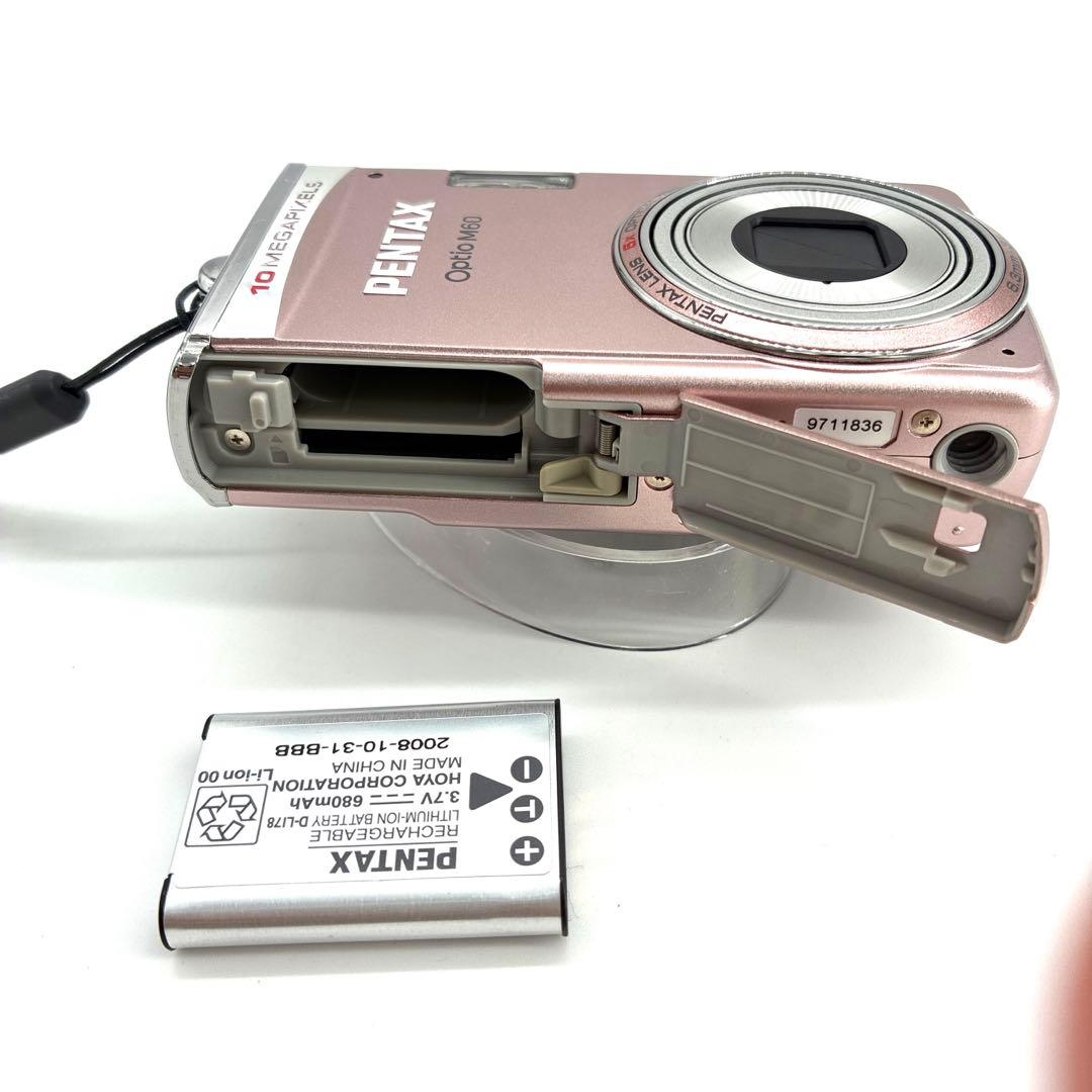 美品　PENTAX optio M60 ピンク