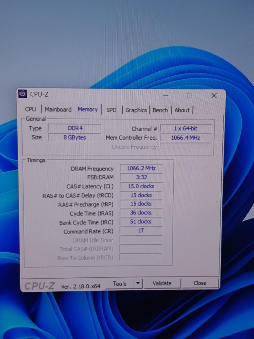 自作PC　RYZEN5 2600X・8GB・128GB・GTX950・WIN11