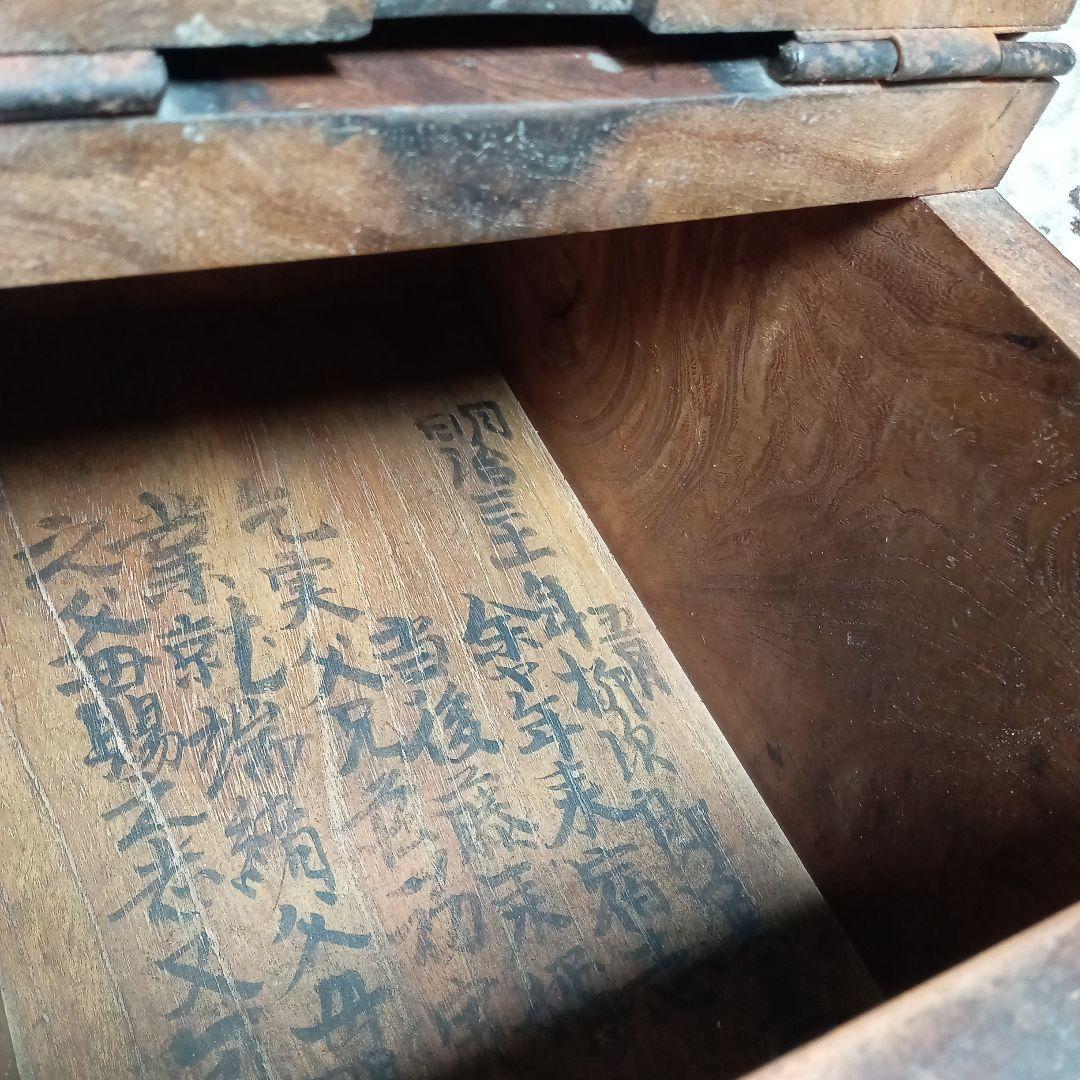 古道具　銭箱　明治31年代？　E−240