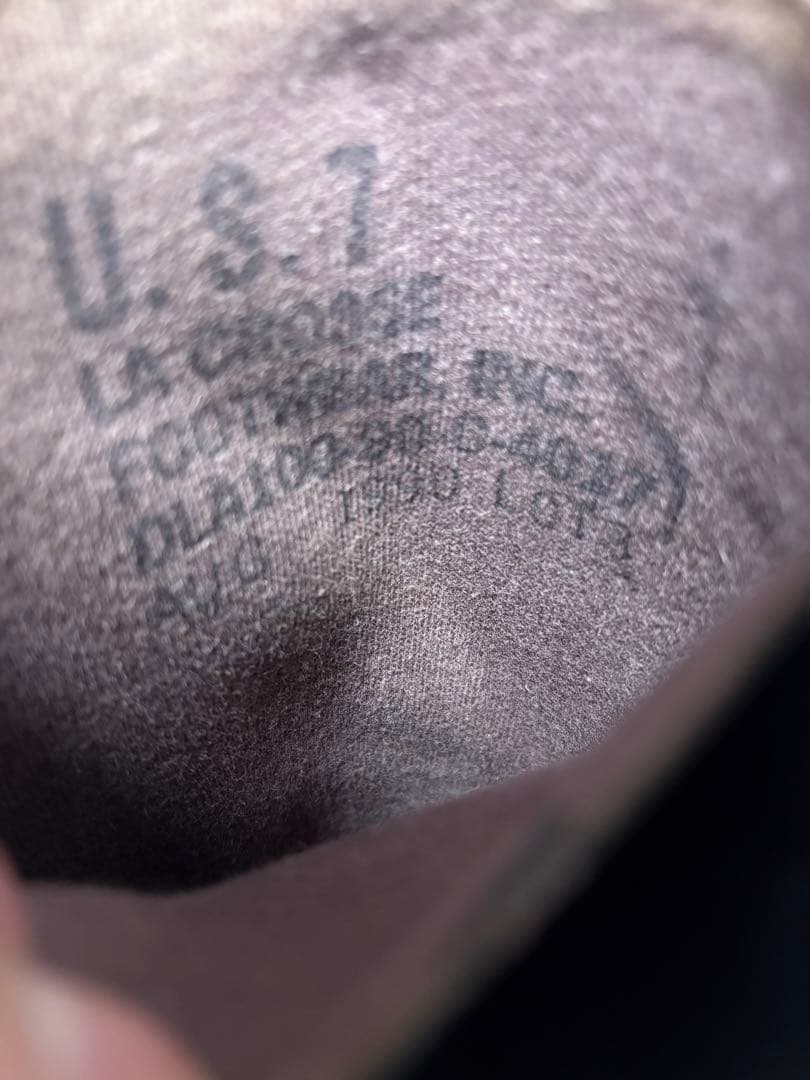 USA armyラバーオーバーブーツミリタリーブーツ　バニーブーツ