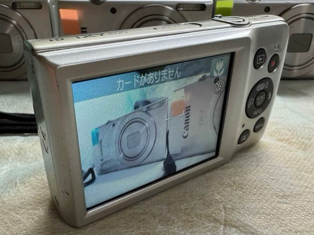 CANON IXY200 コンパクトデジカメ　4台セット