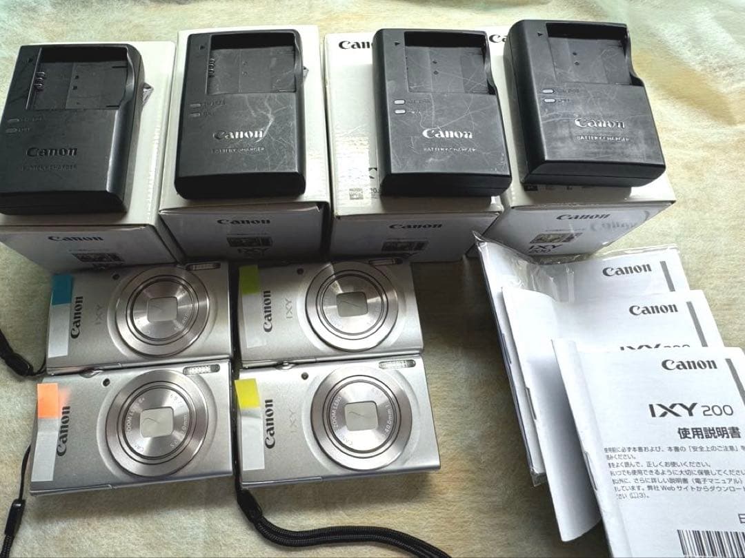 CANON IXY200 コンパクトデジカメ　4台セット