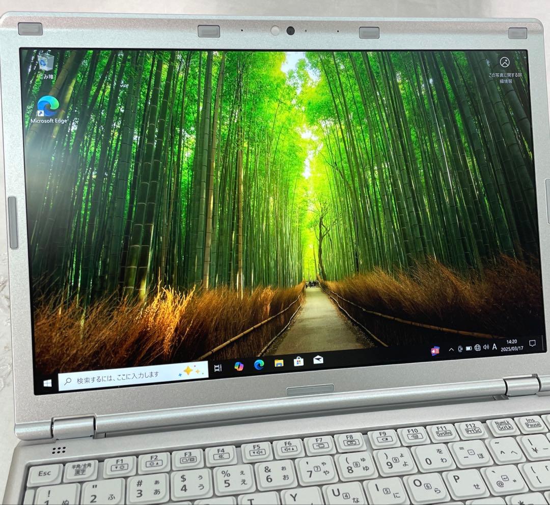 Let's note CF-SZ5 SSD256GB メモリー8 美品　#4