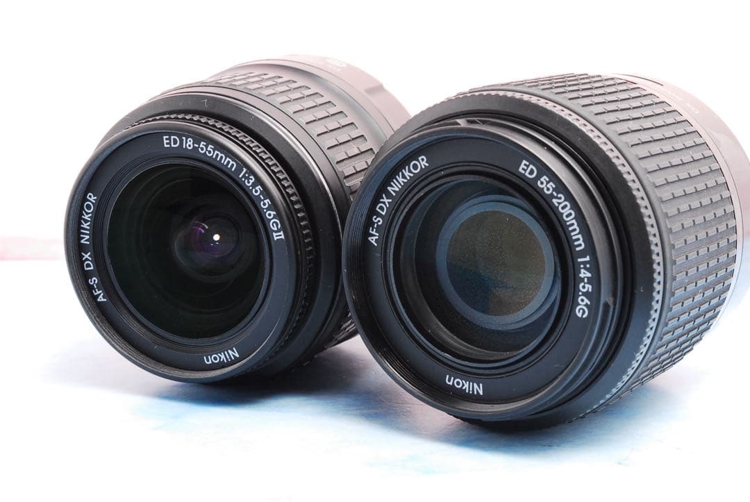 ☆Nikon D60☆Wレンズ☆小型＆軽量☆一眼レフカメラ☆初心者向けセット