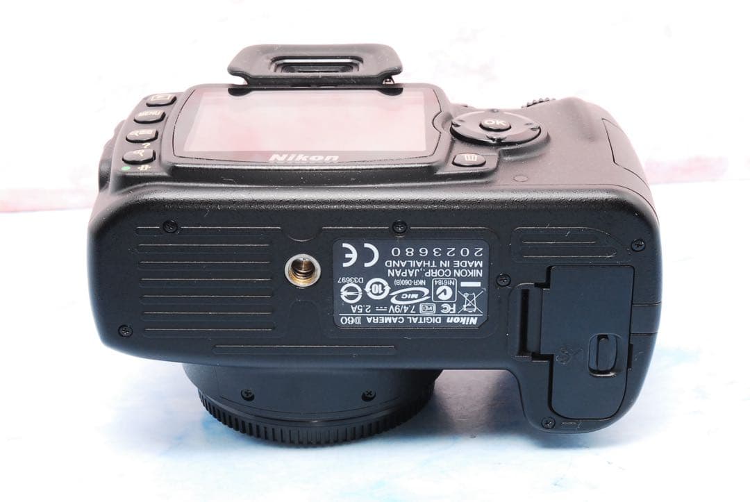 ☆Nikon D60☆Wレンズ☆小型＆軽量☆一眼レフカメラ☆初心者向けセット