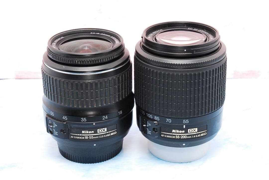 ☆Nikon D60☆Wレンズ☆小型＆軽量☆一眼レフカメラ☆初心者向けセット