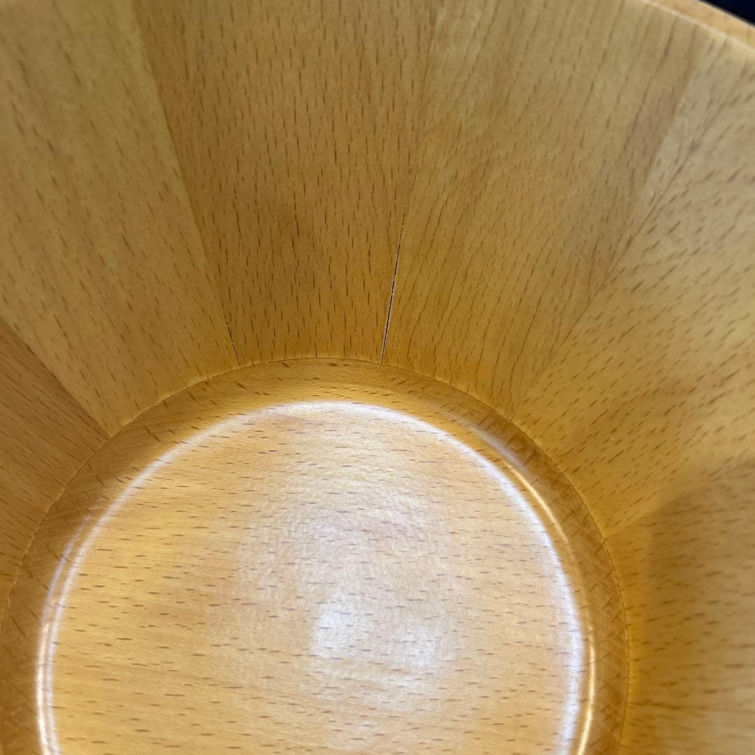 ル・クルーゼ　ウッドサラダボウル21cm トング　セット