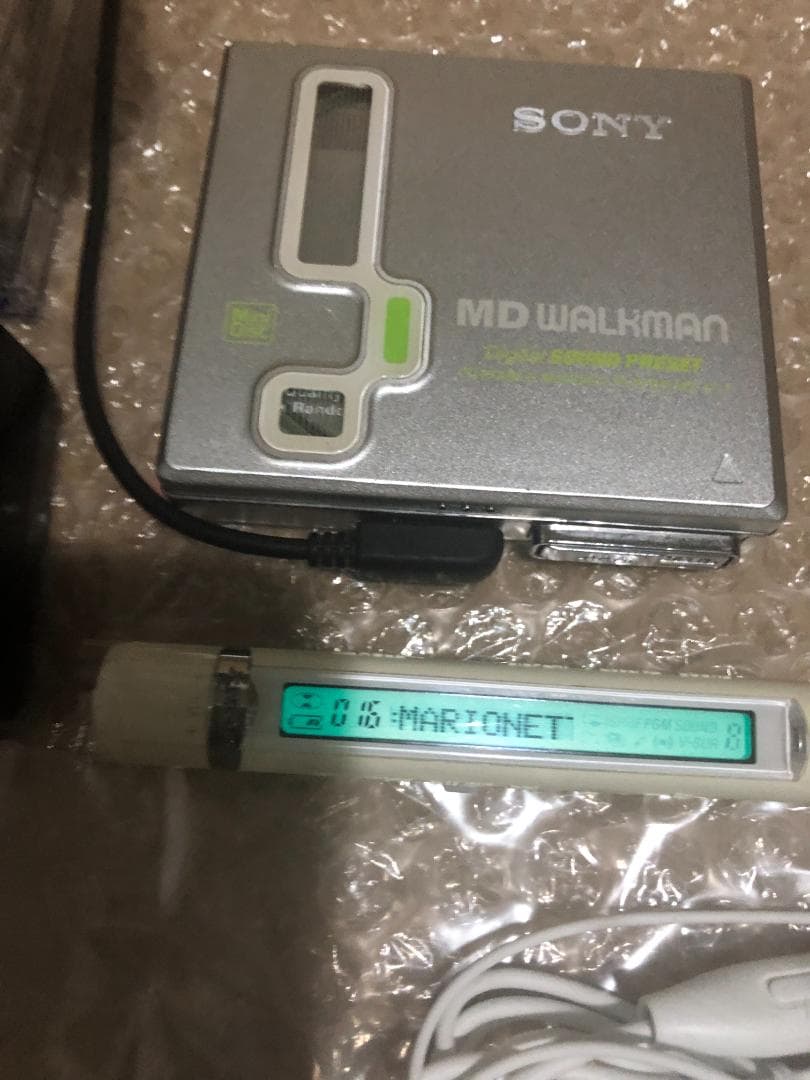 SONY MZ-E77　WALKMAN ポータブルMDプレーヤー　動作良好♬