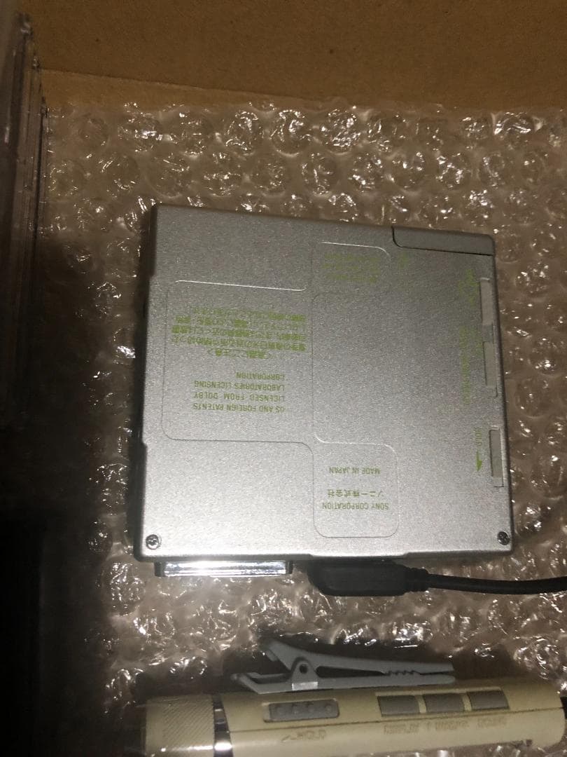 SONY MZ-E77　WALKMAN ポータブルMDプレーヤー　動作良好♬