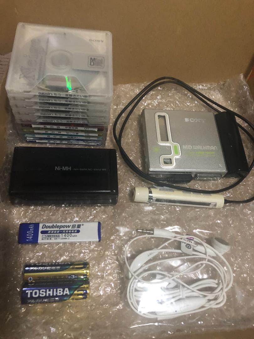 SONY MZ-E77　WALKMAN ポータブルMDプレーヤー　動作良好♬